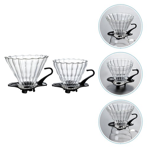 2pcs glas kaffeekanne - glas,