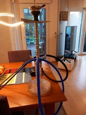 Shisha Wasserpfeife Set -  2 Schlaüche,Mundstücke,Kohlegrill. Smoxah Miracle