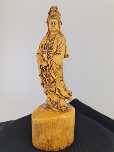 Guan yin buddha bambus holz - guan,