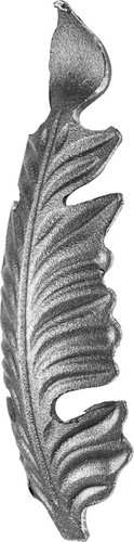 Blatt zierblatt zaunelement - zierblatt,