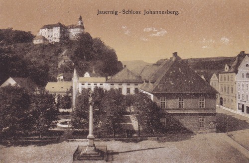 Jauernig schloss - ak,