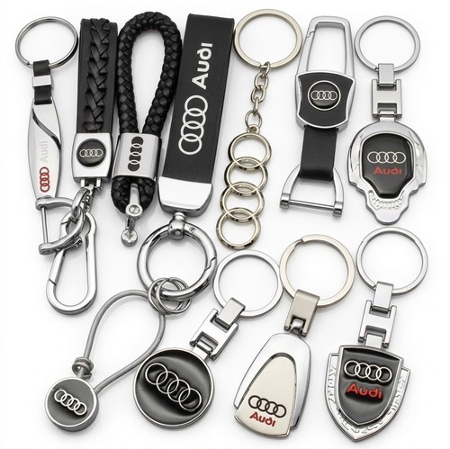 Audi schlüsselanhänger leder - audi,