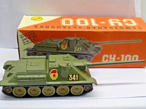 100 metall diecast 43 - su-100,