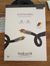 Inakustik Exzellenz Digitalkabel Koax - Made in Germany - Neuwertig in OVP