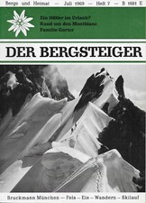 ZEITSCHRIFT  " DER BERGSTEIGER