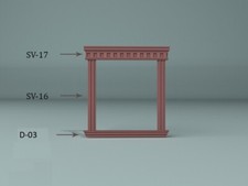 2 meter Fasadenprofile