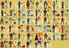 Star Trek The Next Generation Action Figuren (gebraucht) zum aussuchen 