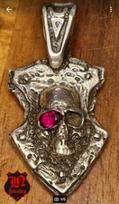 Kettenanhänger totenkopf - kettenanhänger,