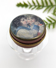 Pillendose Schatulle Blechdose