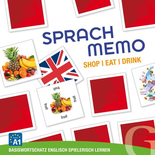 Sprachmemo shop eat - /, drink
