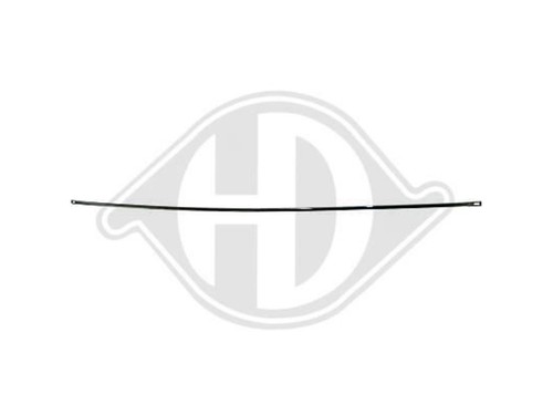 Chromleiste hinten mitte - "chromleiste,