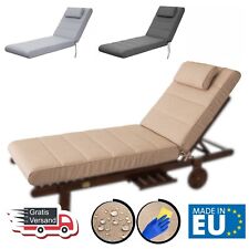 Liegenauflage mit Kopfkissen