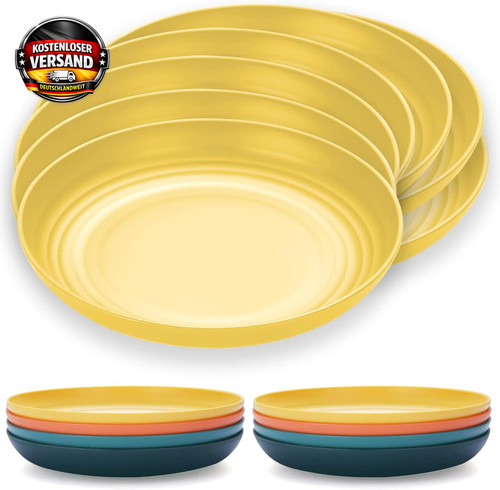 Plastikteller set 8er - 8er, 23cm