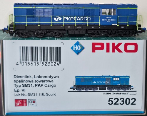Piko expert 52302 diesellok - h0,