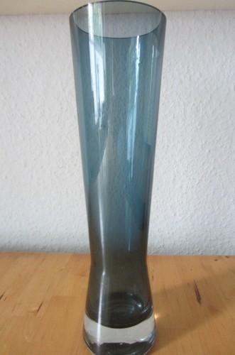 Glas vase blau - vase, finnland