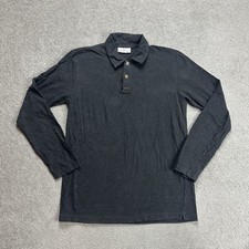 VALENTINO Herren Poloshirt Polohemd Gr. S Polo Shirt Classic Langarm 10300 Grau