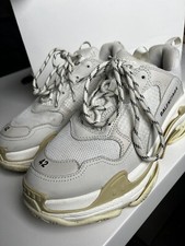 balenciaga triple s 42 White Tan