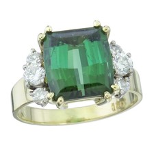 Ring Turmalin Brillanten 750er