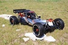 Amewi Pitbull-X RC Offroad Buggy 1:5 RTR 2,4GHz 32ccm Benzin Motor Big Scaler