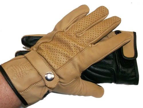Skorpion leder handschuhe twin - skorpion,