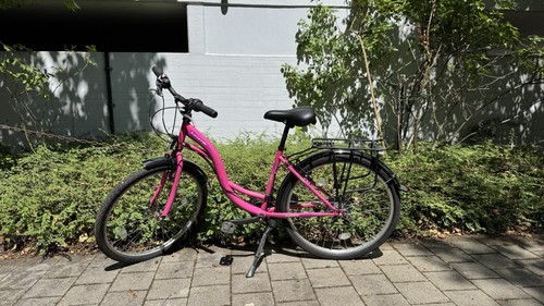 Mädchen zoll fahrrad pink - zoll,