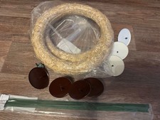 Nr. 27 Bastelzubehör Advent/Weihnachten Stecker, Draht, Strohkranz 10-tlg.