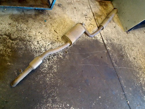 Auspuff exhaust volvo v50 - volvo, (mw)