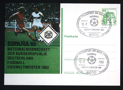 Brd 1982 bild postkarte - 1982,, bild-postkarte