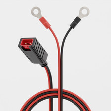 ABSINA Batterieanschlusskabel M8 Ringösen Ladekabel Adapter für KFZ Ladegerät