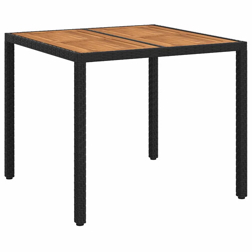 Gartentisch poly rattan - gartentisch, poly-rattan