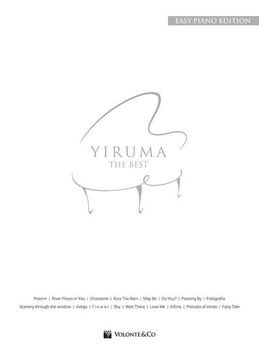 Yiruma the best easy - best, piano