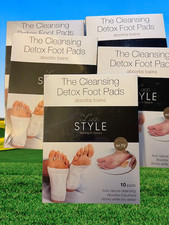 THE Cleansing Detox Foot Pads  Style Neu 50 Food Pads / 5 Packs