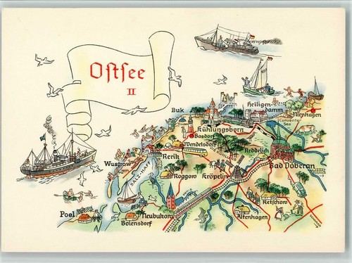 40141750 landkarte ostsee ii - -,