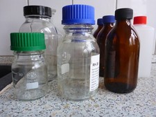 Konvolut Laborflaschen 1x 500