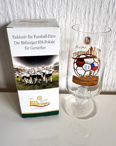 Bitburger fußball gläser - fußball,