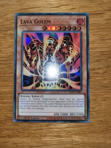 Yugioh lava golem - yugioh,