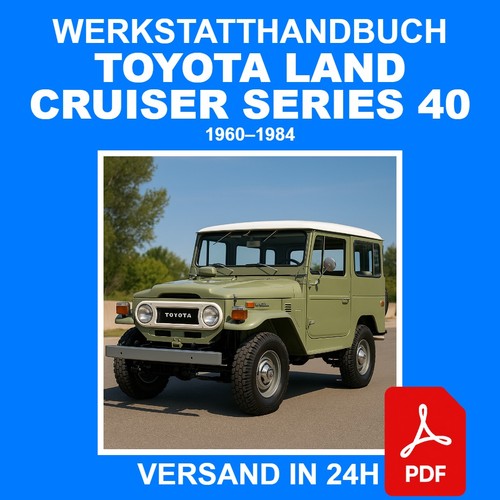 Werkstatthandbuch toyota land - toyota,