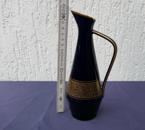 Henkelvase echt kobalt - henkelvase,
