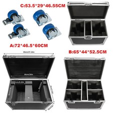 Flightcase Transportcase Mit Rädern passend für Moving Head Bühne Event DJ Party