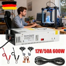 NEU AC /DC Einbaunetzteil Schaltnetzteil Netzteil Adapter 230V auf 12V/50A-600W