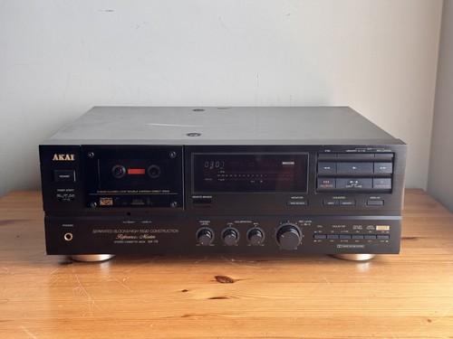 Akai cassette deck - gx-75,