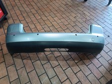 Stoßstange hinten VW Touran 1T1 1T Arktikblau Arctic Blue  Silber 7J B5M PDC AHK