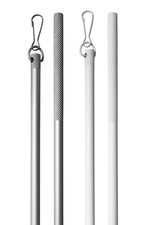 Schleuderstab Aluminium Flächenvorhang Schiebegardine Paneelwagen Stab Griff