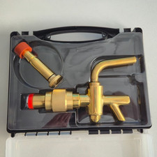 Messing Zapfhahn + Entlüfter