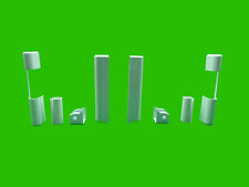 Aubi Kappenset Abdeckkappen weiß links / Rechts LK005 LK006 EK001 EK211