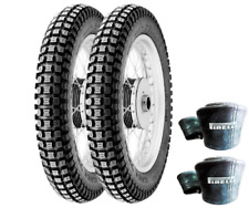 REIFEN-PIRELLI 2.75 21 4.00 18 MT43 PRO TRIAL X TRIAL ENDURO SCHLAUCH MOTO