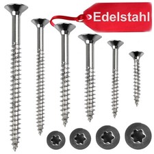 Spanplattenschrauben Edelstahl Holzschrauben Teilgewinde Innensechsrund Torx V2A
