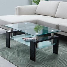 2 Tiers gehärtetes Glas