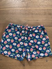 Frottee Shorts mit Erdbeer-Blumen Design von Mini-Boden