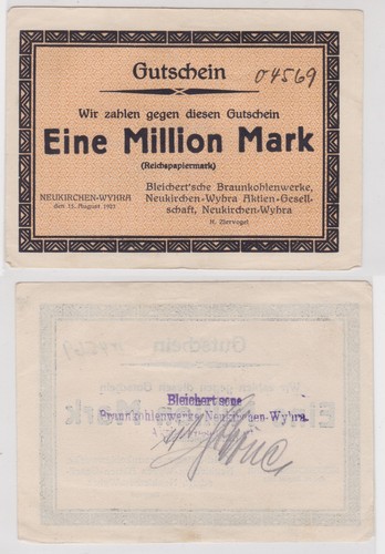 Million mark banknote - 1,